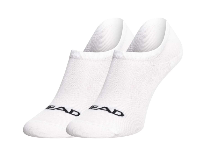 skarpetki męskie białe z czarnym napisem